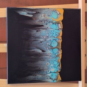 Handmade Acrylic Painting Abstract Canvas Art 12×12